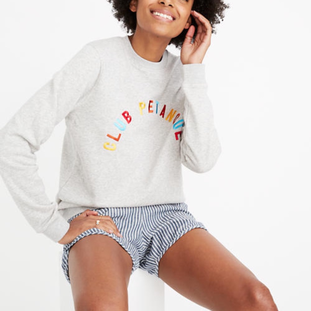 Madewell x Club Petanque Graphic Sweatshirt